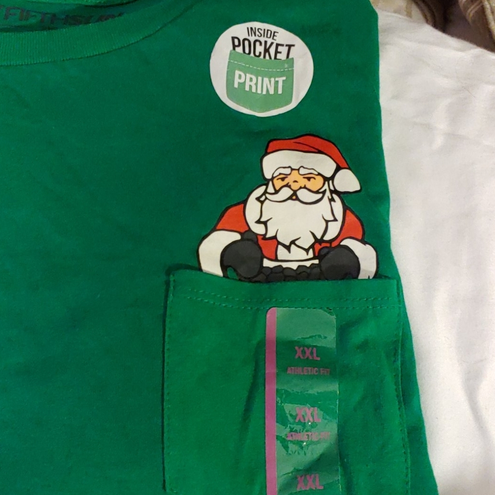 Christmas santa tshirt